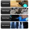 250W Rechargeable Angle Drill 3/8" Ratchet Wrench Set Screwdriver Wrench Tools 47N.m Cordless Electric Wrench with 2 Battery Charger