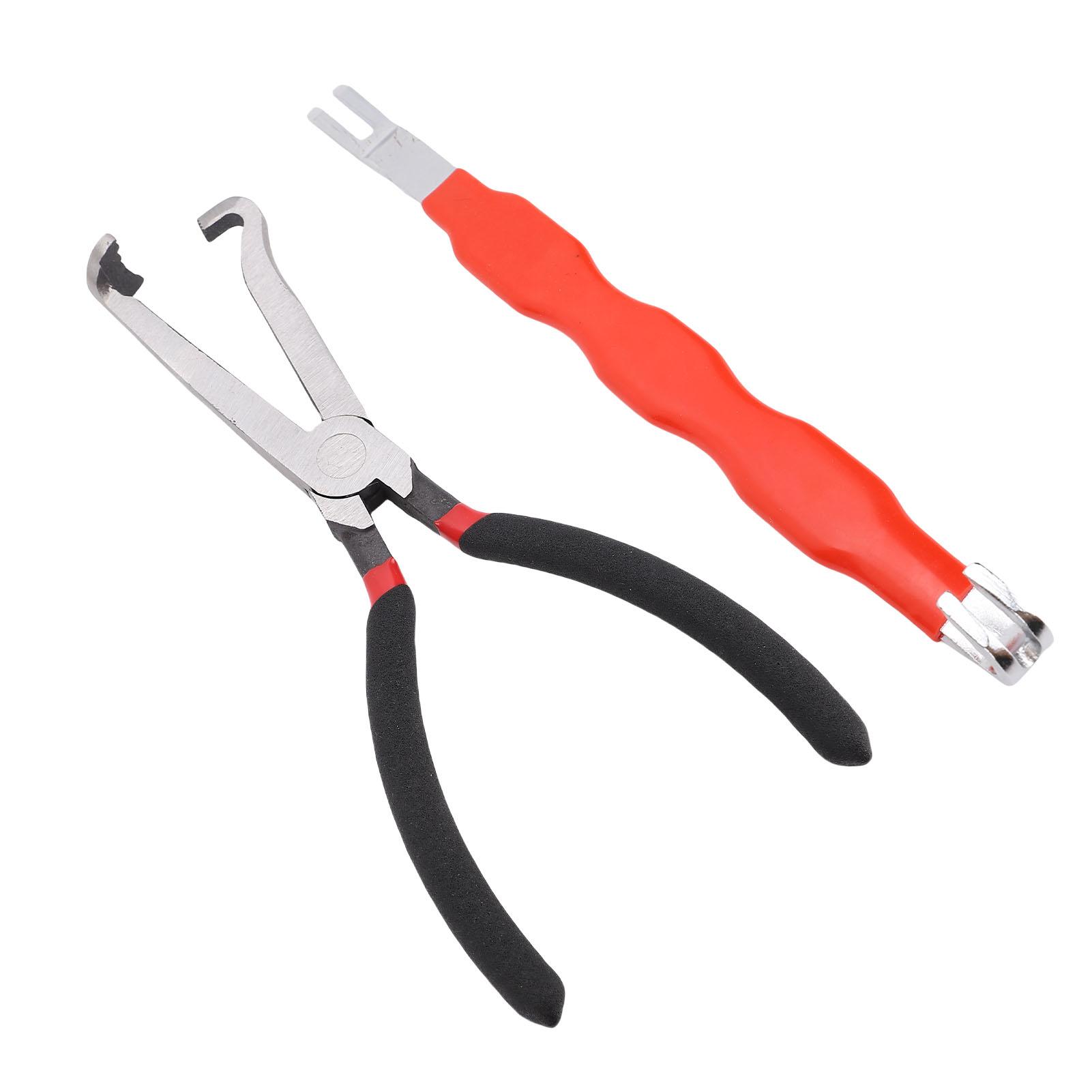 

Электрические плоскогубцы для разъединения Длинные плоскогубцы для демонтажа свечей зажигания Многофункциональные плоскогубцы для топливной магистрали красный