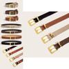 Trendy Ladies Waist Belt With Metal Buckle And Pu Fabric For Everyday Style