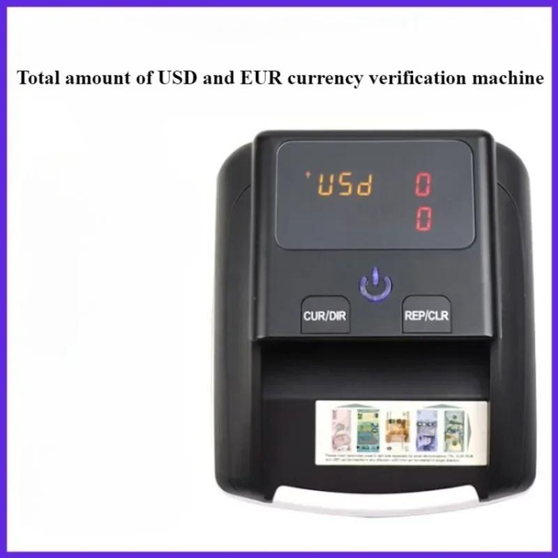 AL-130 Small Portable US Dollar Euro Currency Authenticity Detector Counting Machine Automatically Detects Currency US