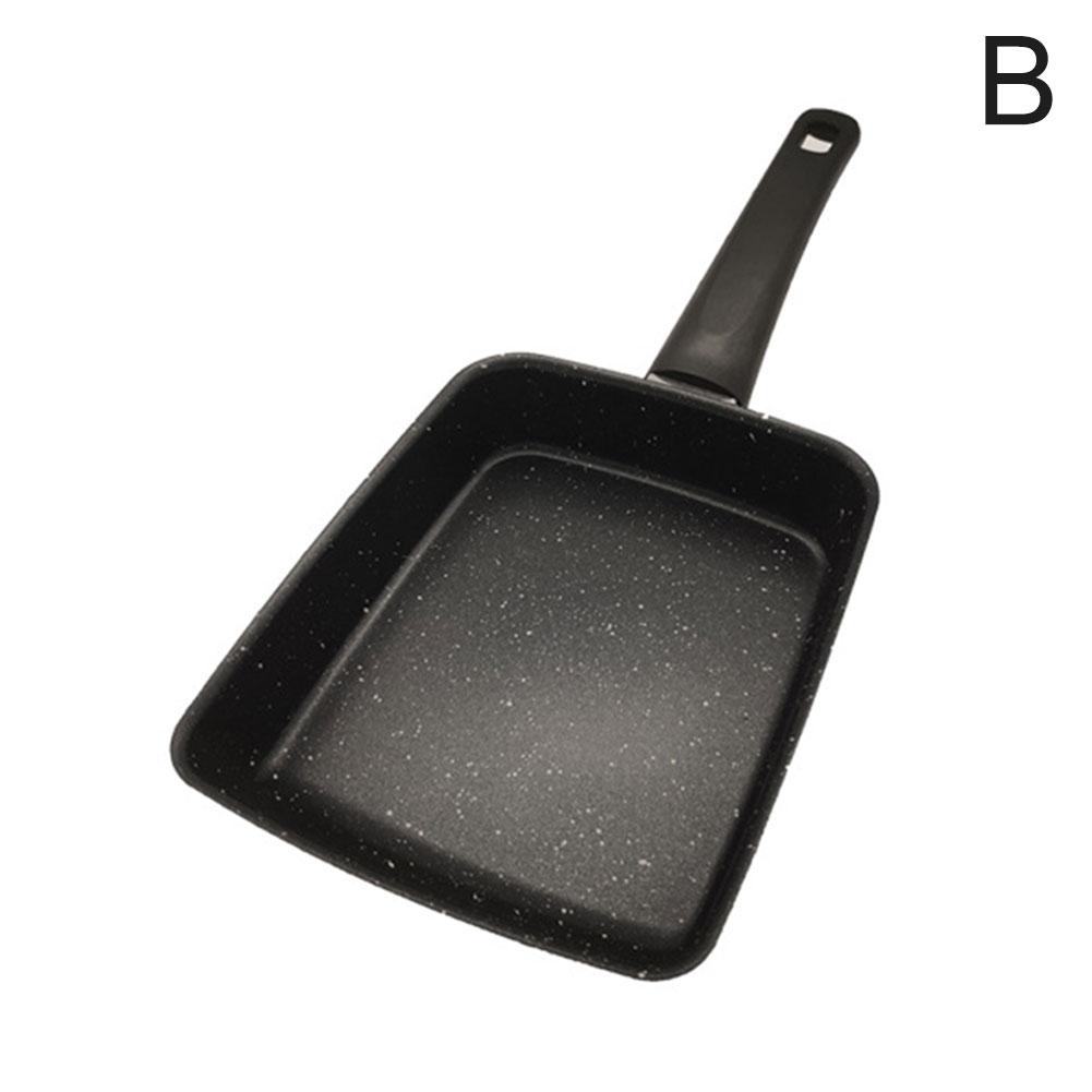

Japanese-style Tamagoyaki Square Non-stick Pan, Thick Omelette, Mica Stone Fried Egg, Home Flat Breakfast Pan Cookware