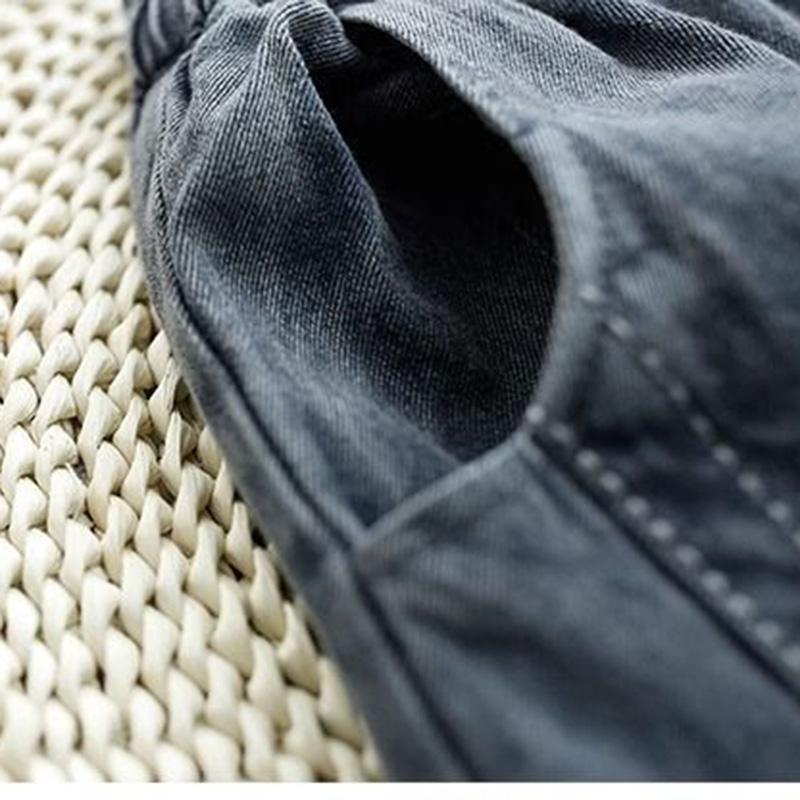Jeans for Women Slimming Elastic Waistband Elastic High Waist Long Trousers Casual Wide Leg Pants