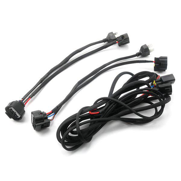 LED Headlight Conversion Harness with DRL Adapter for 2014-2019 Toyota Tundra None