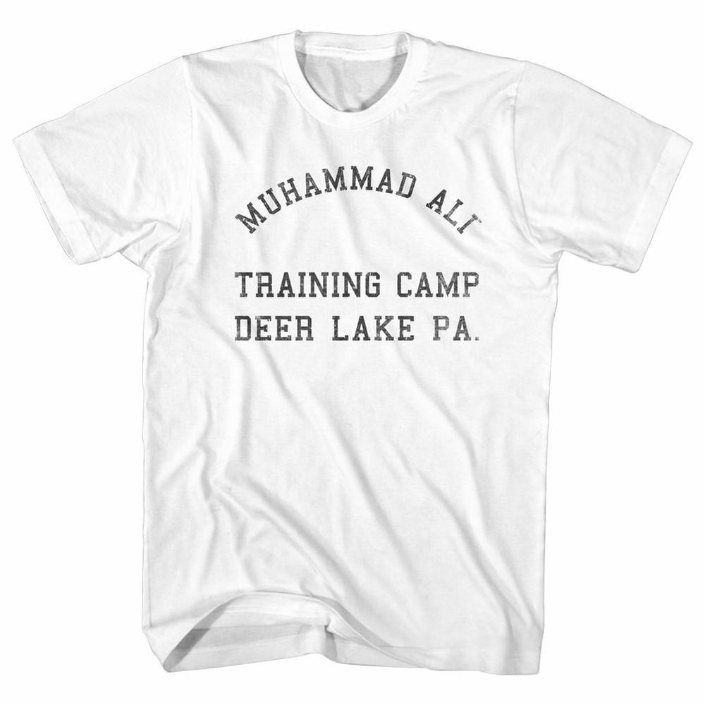 

Muhammad Ali Deer Lake White Adult T-Shirt XL
