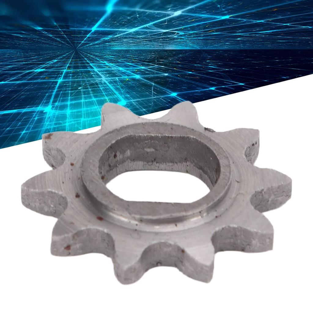 10 Teeth Sprocket, 25H 10T Motor Sprocket H Hole 1020 Motor Sprocket H Hole Stable Performance High Hardness Steel Pinion Gear