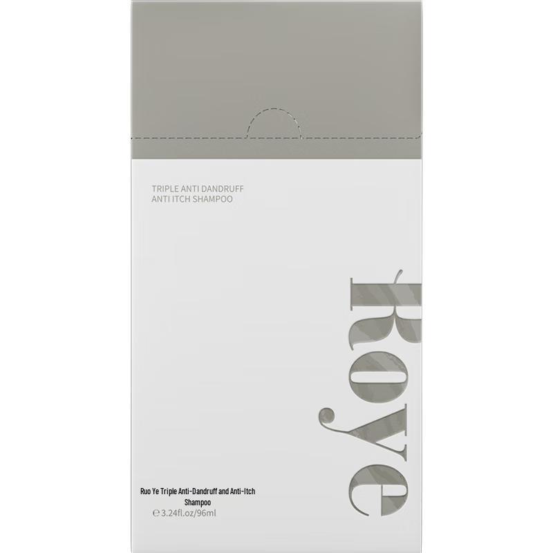 Roye Triple Action Anti-Dandruff & Itch Relief Shampoo Travel Pack