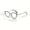 Women's Y2K Anti-Blue Light Glasses Oval frame Lightweight Frames Statement Frames