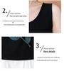 Women's Diamond Camisole: Slim Fit, Large Size, Elastic, Sleeveless Vest for Spring and Summer