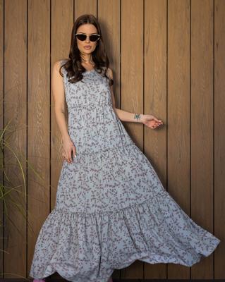 Long Flared Sundress ISSA PLUS