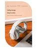 Head-mounted Bluetooth Wireless Headphones with Large Earcups, Retractable Metal Design, Matte Finish, New Private Mold