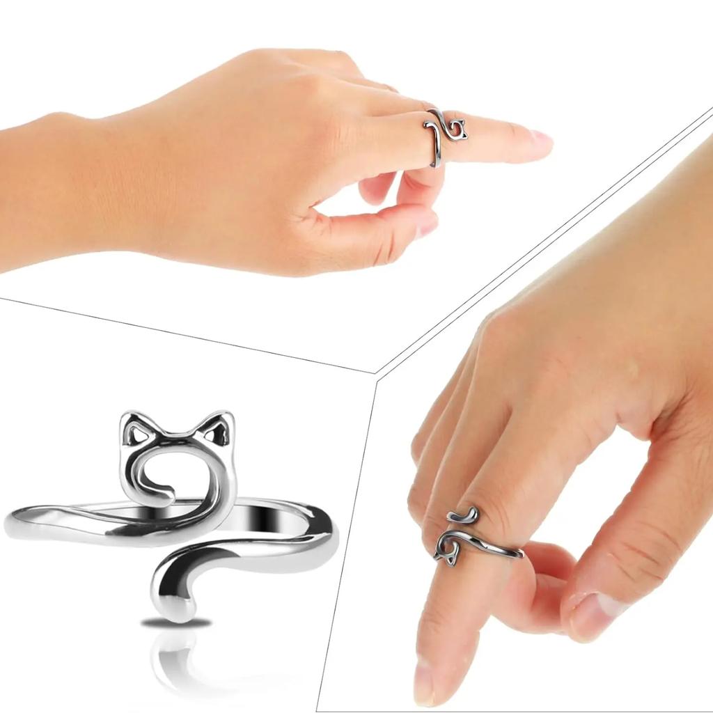 2 szt. Regulowany pierścień pętelkowy do robienia na drutach i szydełkowania, prowadnik do włóczki, ochrona palca, naparstek, pierścień do nici dla szydełkujących, narzędzia do szycia