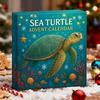 Yousheng Sea Turtle Advent Calendar Ocean-Inspired Christmas Countdown Calendar 24 Cute Sea Turtle Decorations Holiday Gift for Kids Collectors