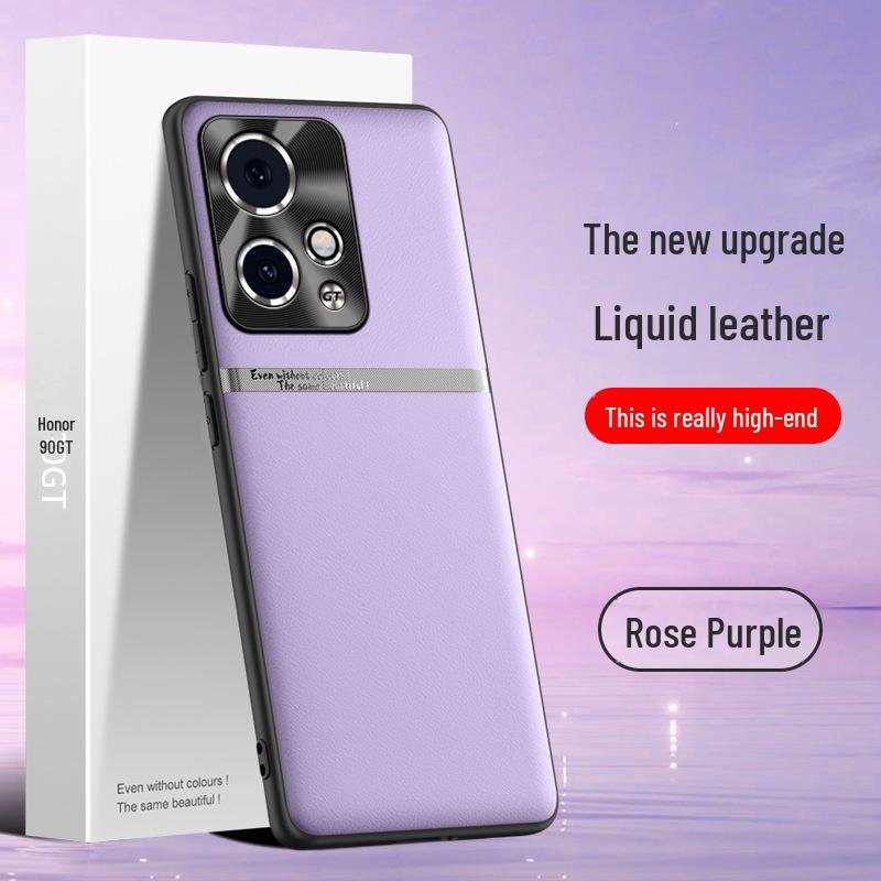 

Чехол для телефона Honor 90GT из жидкой кожи против падения с цельной доставкой Honor 90GT