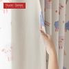1PC Nuan Series 90% Blackout Curtains Cute Lamb Print Children's Curtains Thick Curtains for Bedroom Living Room Window for Home Decor