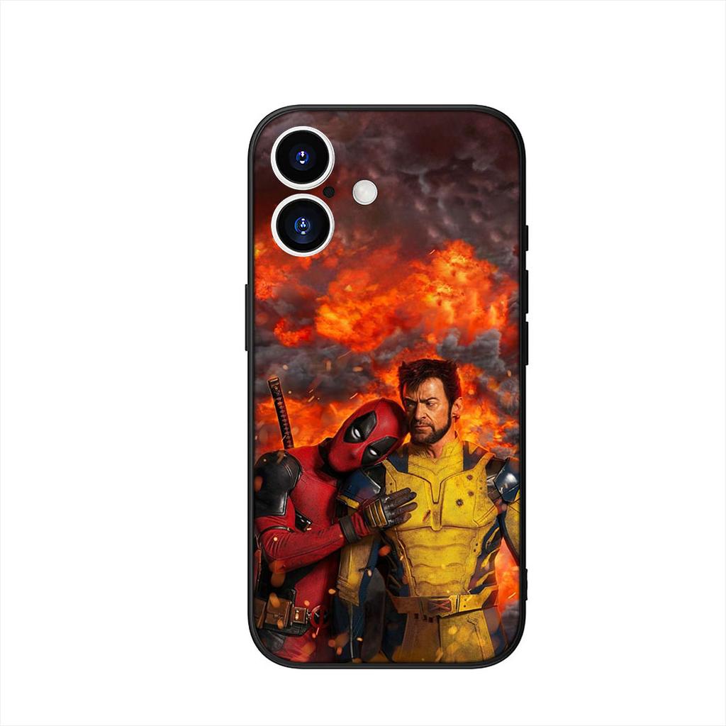 for Motorola Moto G54 G05 G24 G55 G75 G85 G15 G57 G86 Power Edge 50 30 Ultra Fusion neo Pro Case Wolverine Movie Deadpool Marvel