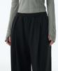 MUSINSA STANDARD WOMAN Women'S Deep Tuck Variable Wide Lounge Sweatpants [Black]