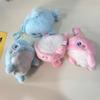 Creative Cute Whale Marine Animals Plush Doll Stuffed Toys Keychain Pendant Bag Charms Backpack Hanging Ornaments Gifts Keyring