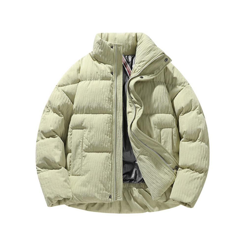 2025 Stand-up Collar Cotton-padded Clothes Trend Loose Couple Jackets Warm and Windproof Men and Women