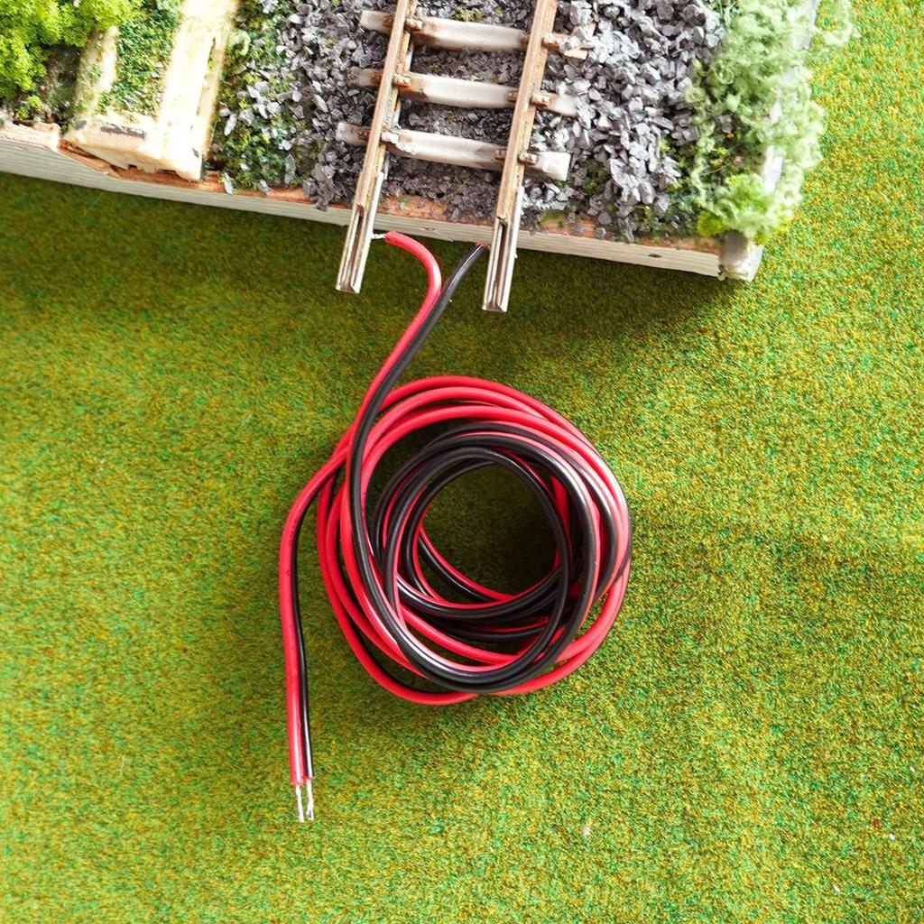 1:87 HO Scale Train Track Connecting Line Accs Raiyway Layout Diorama Kit Pre Wired Power Feed