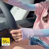 Mangas para Brazos Upf50+ Tejido de Hielo Transpirables Secado Rápido Ropa Deportiva para Correr Protección Solar UV Mangas Largas para Brazos Mangas para Brazos de Ciclismo