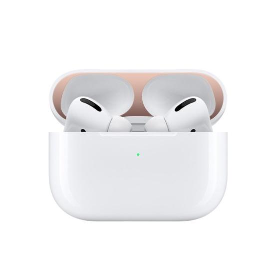Metal Dust Guard Sticker Decal Earphone Charging Box Protector for Airpod-s Pro