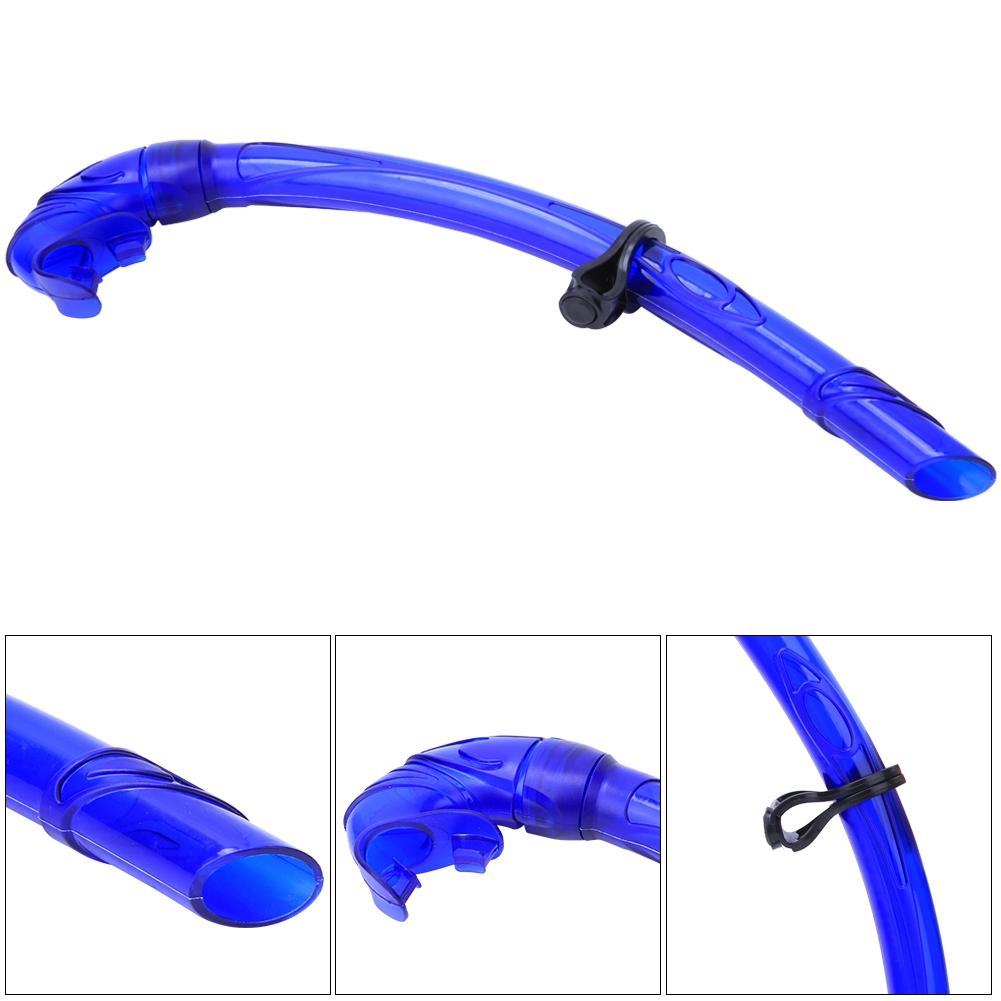 Silicone Professional Diving Wet Type Breathing Tube Swimming Training Snorkeling Equipment for Adults Children