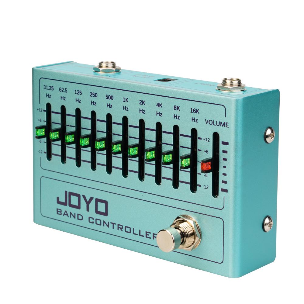 JOYO R-12 BAND CONTROLLER Equalizer Guitar Pedal 10 Band EQ Effect Cover Range from 31.25Hz To 16Hz Electric Guitar Bass Parts