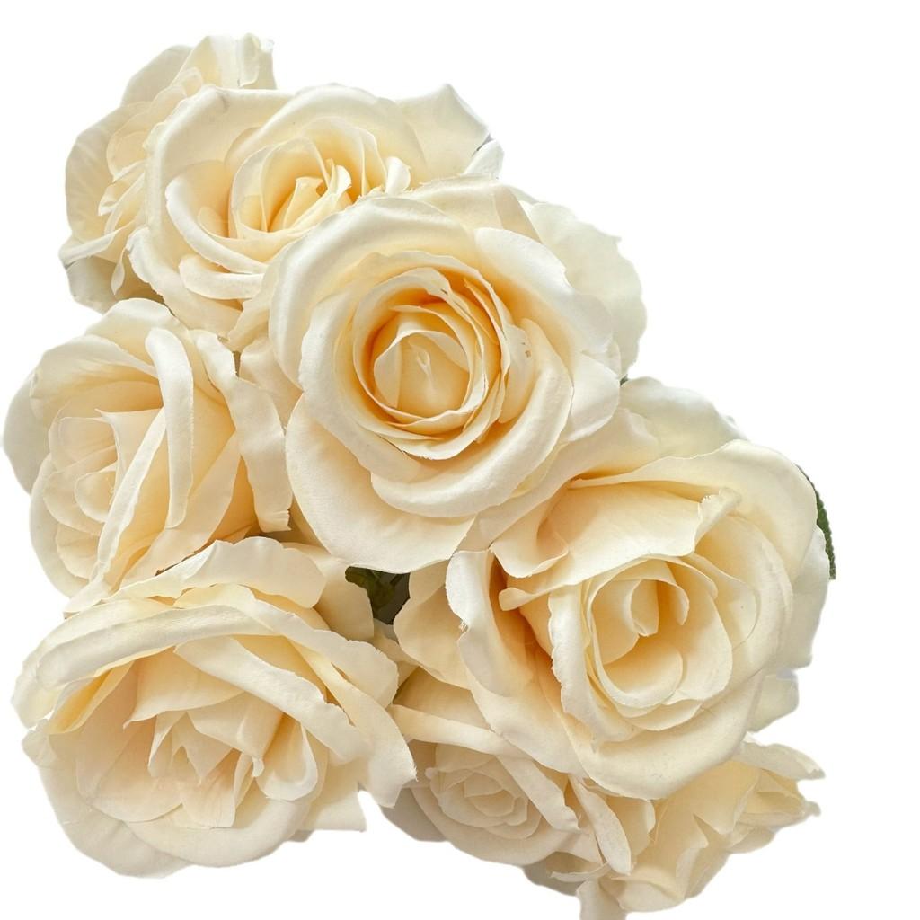 Rose Plant Simulated Restaurant Desktop Decoration Wedding Props Photography