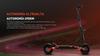 JOYOR T‑PRO Faltbarer All‑Terrain E‑Scooter 48V 26Ah Hydraulische Federung Scheibenbremse