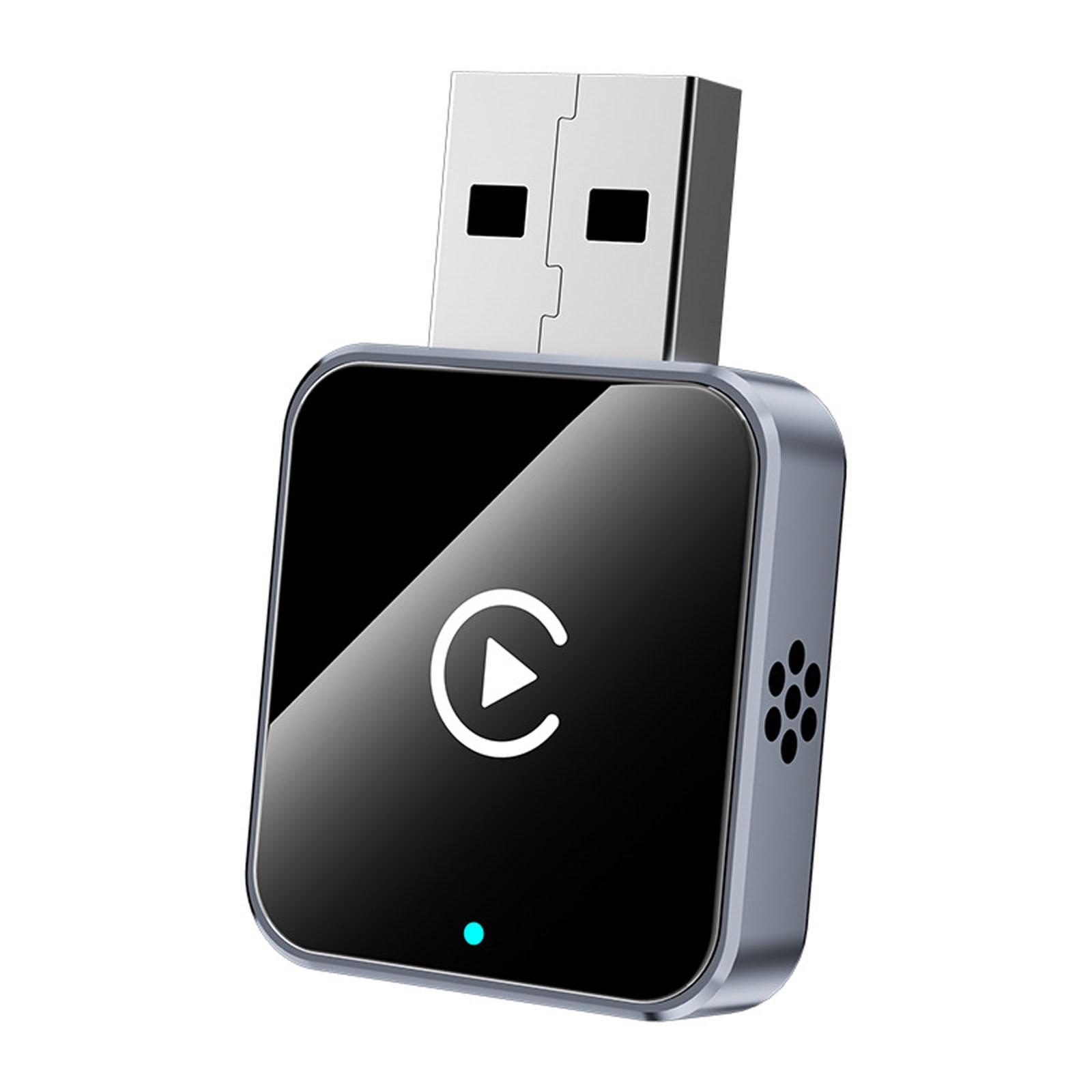 

Беспроводной адаптер Android Auto 2-в-1, Plug & Play, преобразует проводное подключение в беспроводное, быстрое автоподключение, без задержек One Size