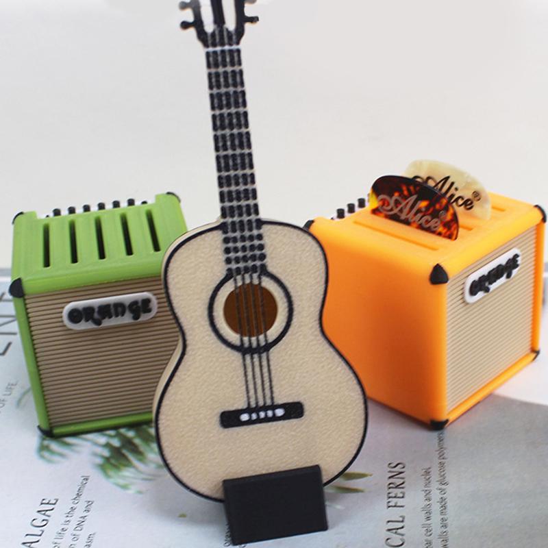 3D Printed Large-Capacity Portable Guitar Pick Holder Waterproof Dustproof Guitar Picks Organizer Picks Storage And Display
