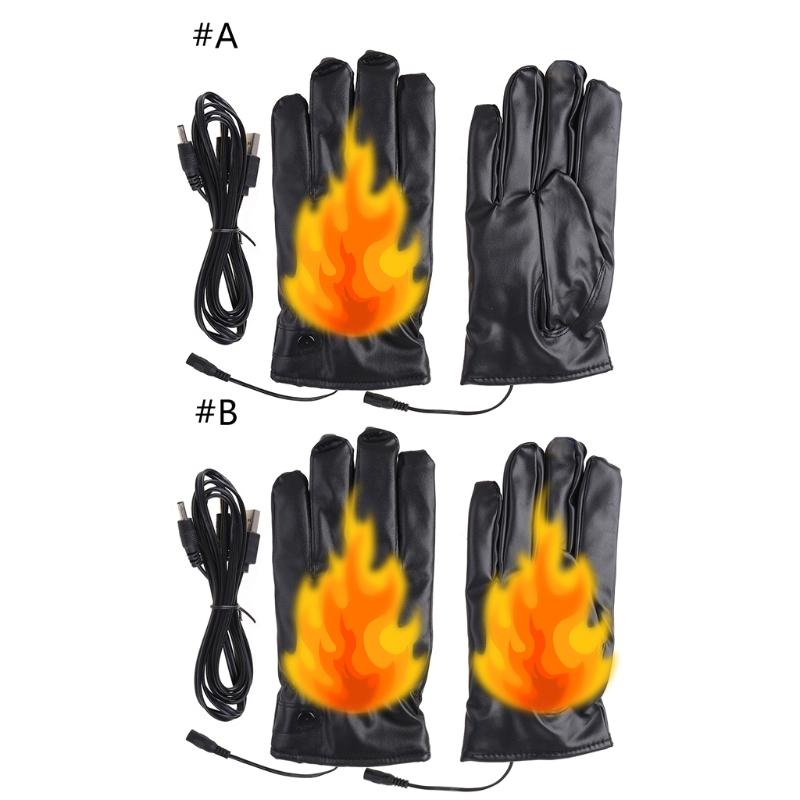 Electric Heating Thermal Glove Riding Warm Mitten for Men Women Full Finger Glove for Touch Screen Gloves