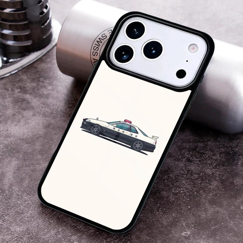 Japanese police car Phone Case for iPhone 17 16 15 Pro Max Air 14 13 12 11 Plus Shockproof Cover