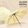 Sonnenschirm und Sonnenschutz neuer hochwertiger automatischer Klappschirm Damenwetter- und Regenschirm doppelt verwendbar Sonnenschutz- und UV-Schutzschirm