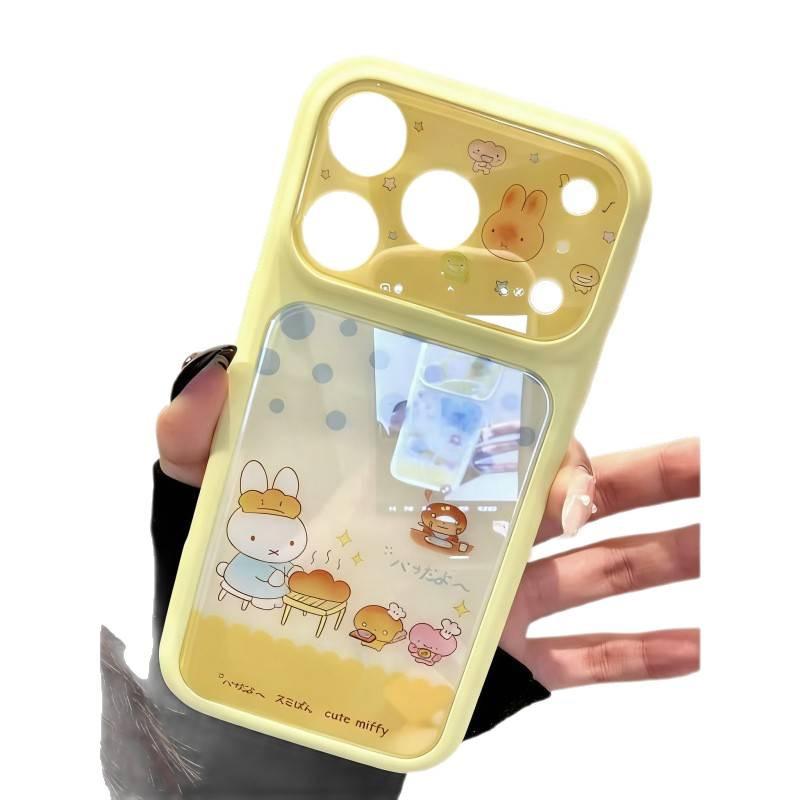 Creative personality cute burnt bread for iPhone17promax Apple 16 mobile phone case 15 new 14 women