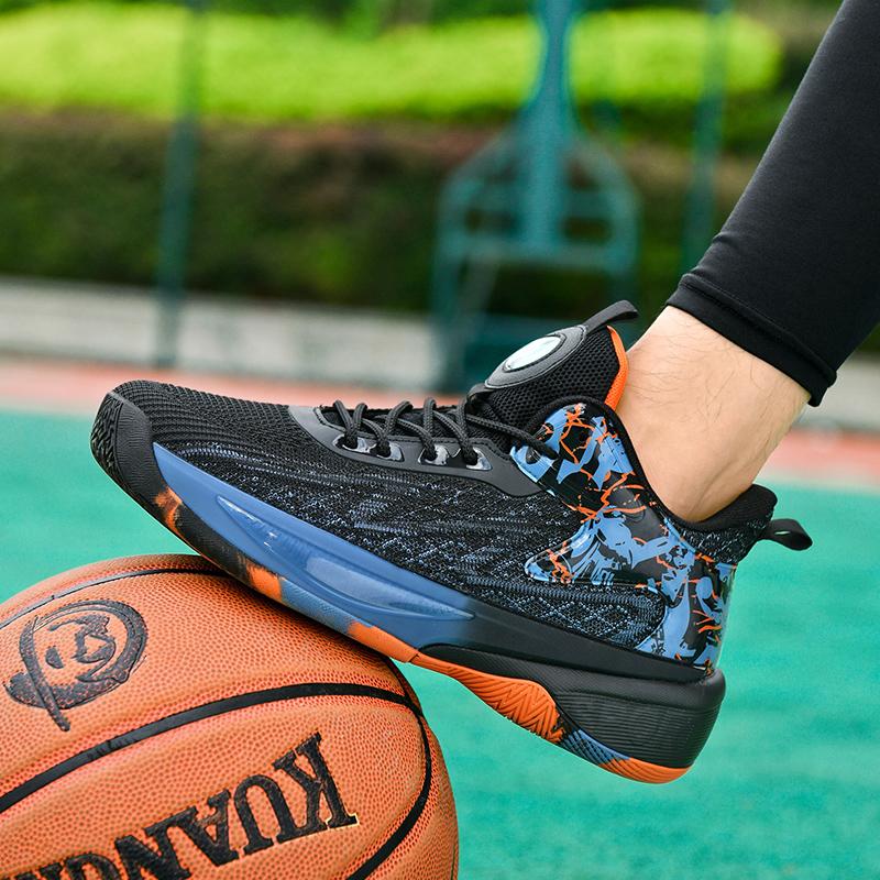 Men's sneakers basketball shoes four season breathable outdoor Racing running shoes soft-sole non-slip casual speed sports shoes