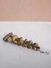 1pc-Simple wooden apple wood chew toy rabbit, chew stick, round wood teeth grinding rope, small pet toy