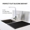 Watchget Silicone Bar Mat, Draining Mat, Glass Mat, Bar Counter Mat, Non-Slip, 45x30cm