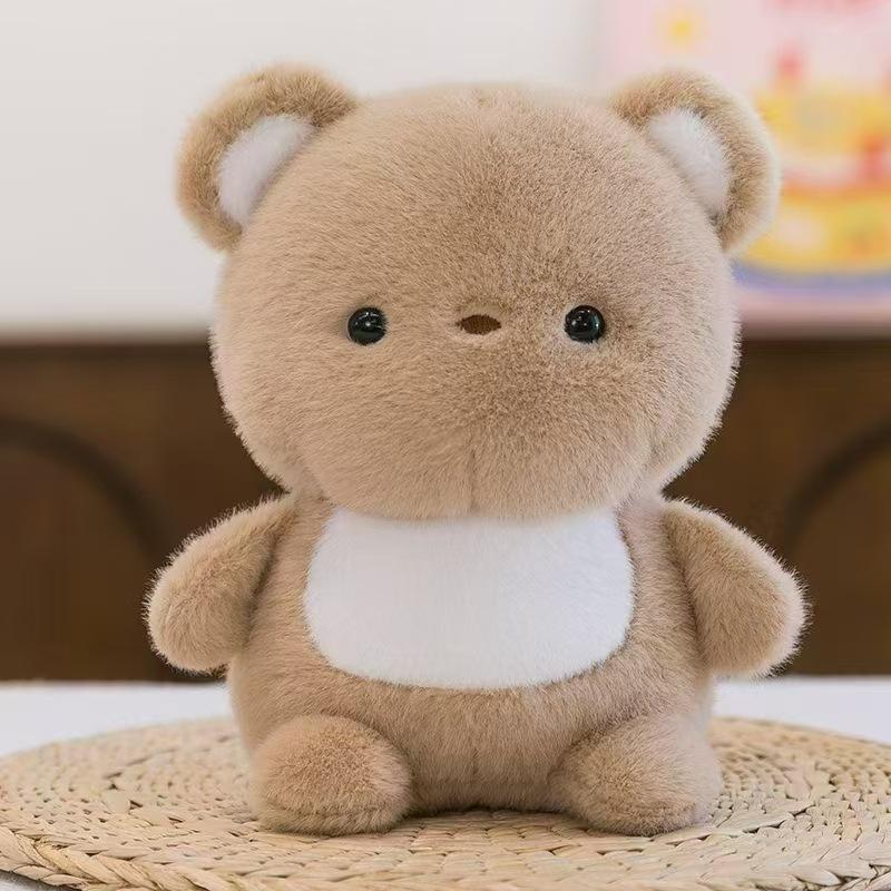 Toy Companion Animal Plush Doll Brown Bear Doll Panda Grab Machine Doll Home Decoration Gift Toy