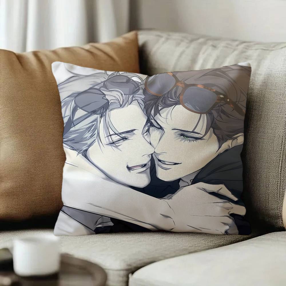 Nerd Project Bl Anime Personalized picture text home decorative pillows Household Gifts 45x45cm