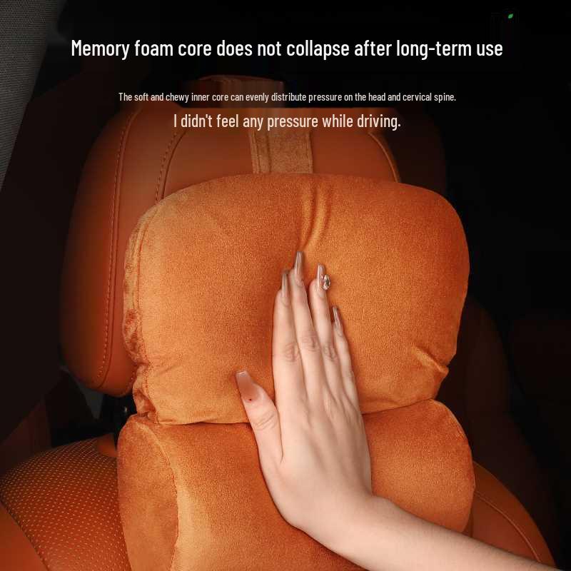 Poduszka pod zagłówek i podparcie lędźwiowe do Li Auto L7 L8 L9 - Pianka z pamięcią kształtu do ochrony szyi w fotelikach samochodowych, Kompatybilna z NIO i Baoshi