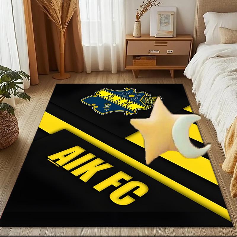 Aik Crest Rug Game Carpet, Floor Mat for Bedroom Living Room Entryway Rug, Home Decor Idea Gift for Christmas Birthday