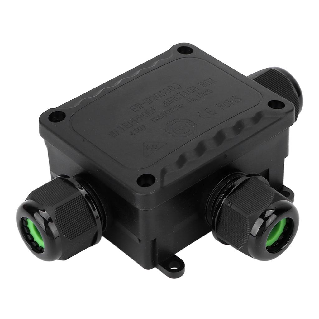 Vízálló kötődoboz 10-14 mm-es elektromos külső kötődoboz LED hirdetőtáblákhoz, LED alagútvilágításhoz