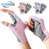Gobygo 1Pair Half-Finger Fitness Gloves Cycling Sports Weightlifting Workout Gloves Anti-Slip Dumbbell Training Wrist Guard