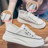 Women Casual Small White Shoes Spring Summer Breathable Flat Sneakers Outdoor Comfortable Leather Walking Footwear Zapatos Mujer