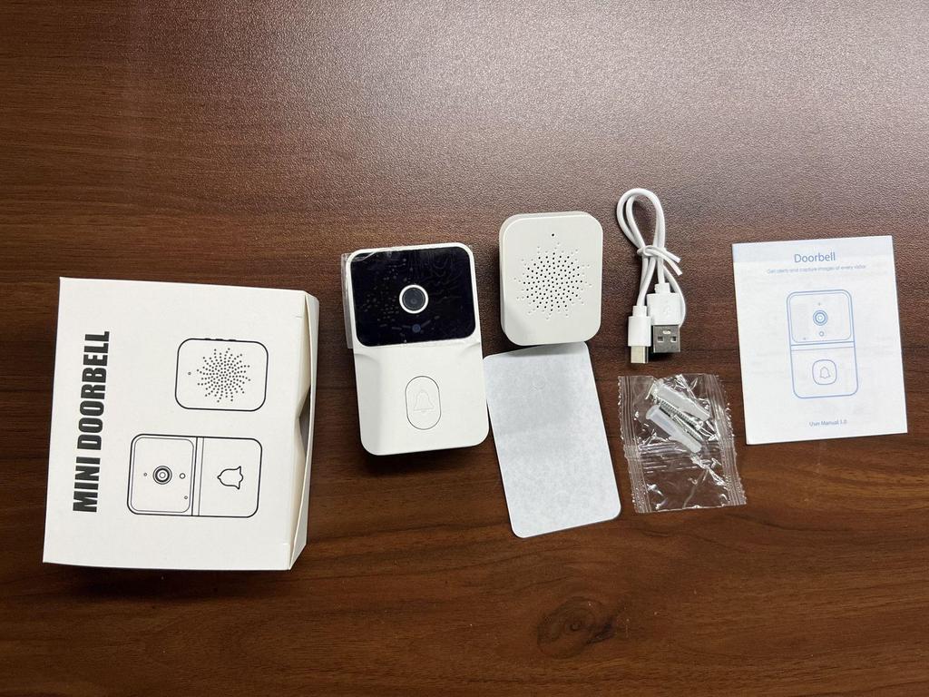 Smart WiFi Video Doorbell Camera with HD Night Vision and Remote Access