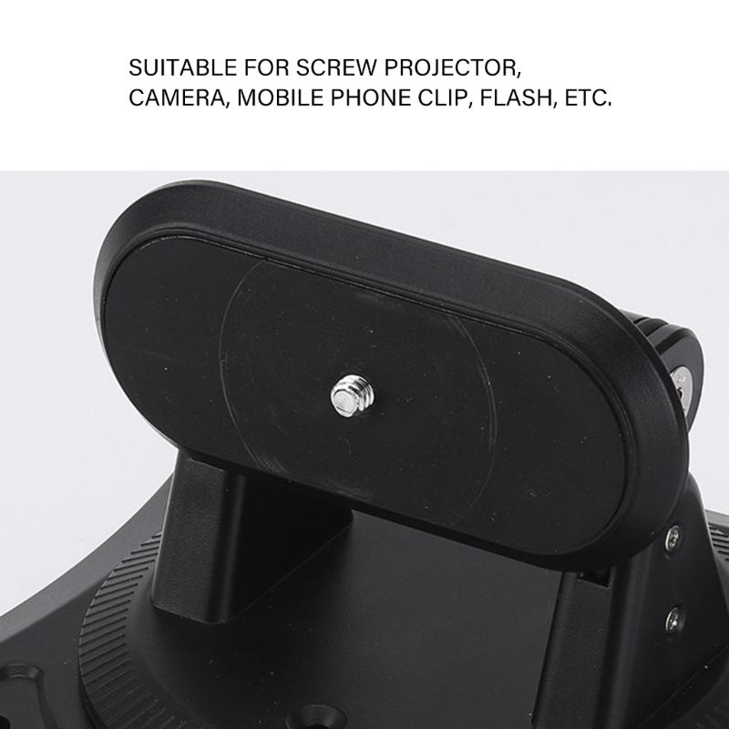 360 Degree Rotatable Projector Stand ABS Designs Adjustable Projector Mount for Home Theater Office Presentation Use