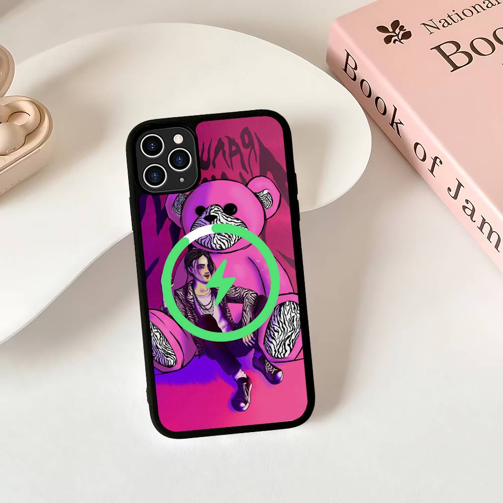 

Retro P-poshlaya Classic M-molly Band Phone Magnetic Case For IPhone 16 14 13 12 15 Pro Max For Magsafe Wireless Charge Cover iPhone 16 plus