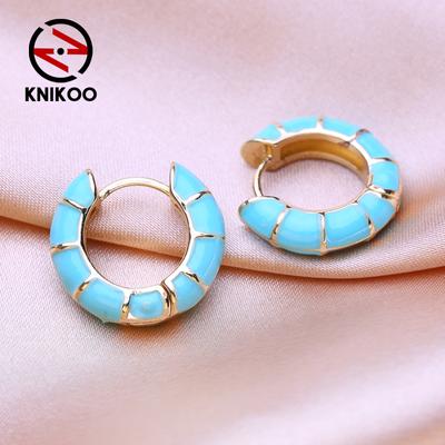 Round Clip Earrings For Women Fashion Hoop Earrings Jewerly For Wedding Party Gifts Earrings