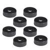 8pcs Speaker Cabinet Rubber Table Conical Full Size